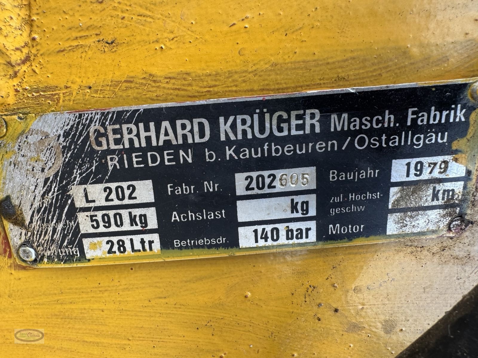 Sonstiges Traktorzubehör типа Sonstige Krüger L 202, Gebrauchtmaschine в Münzkirchen (Фотография 10)