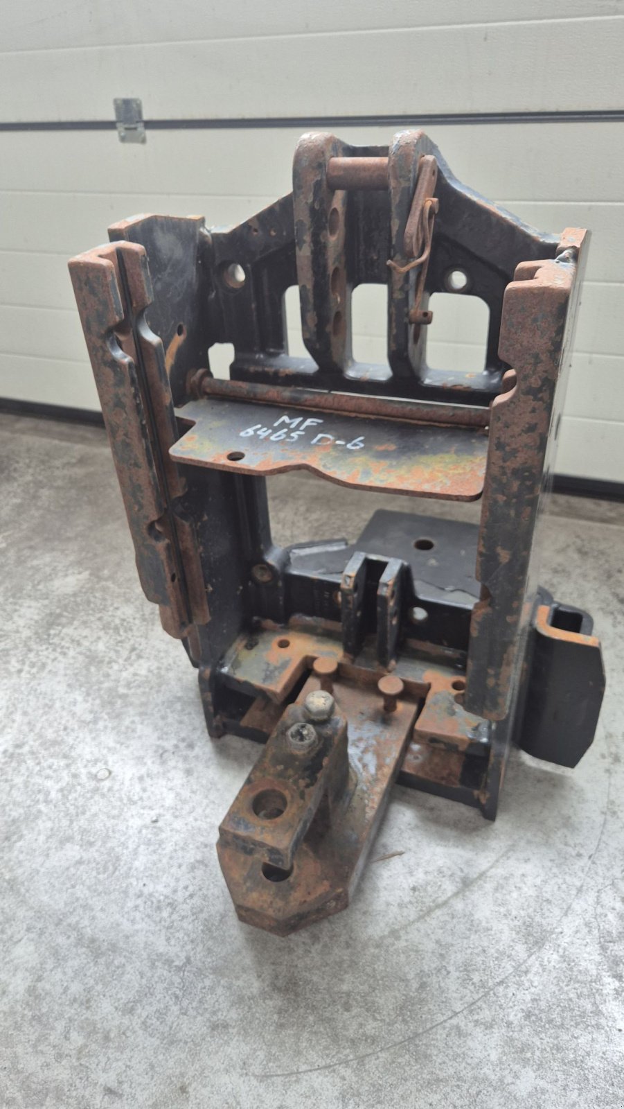 Sonstiges Traktorzubehör van het type Sonstige Massey Ferguson Claas Trekhaakslede trekhaakrail frame, Gebrauchtmaschine in Schoonebeek (Foto 1)