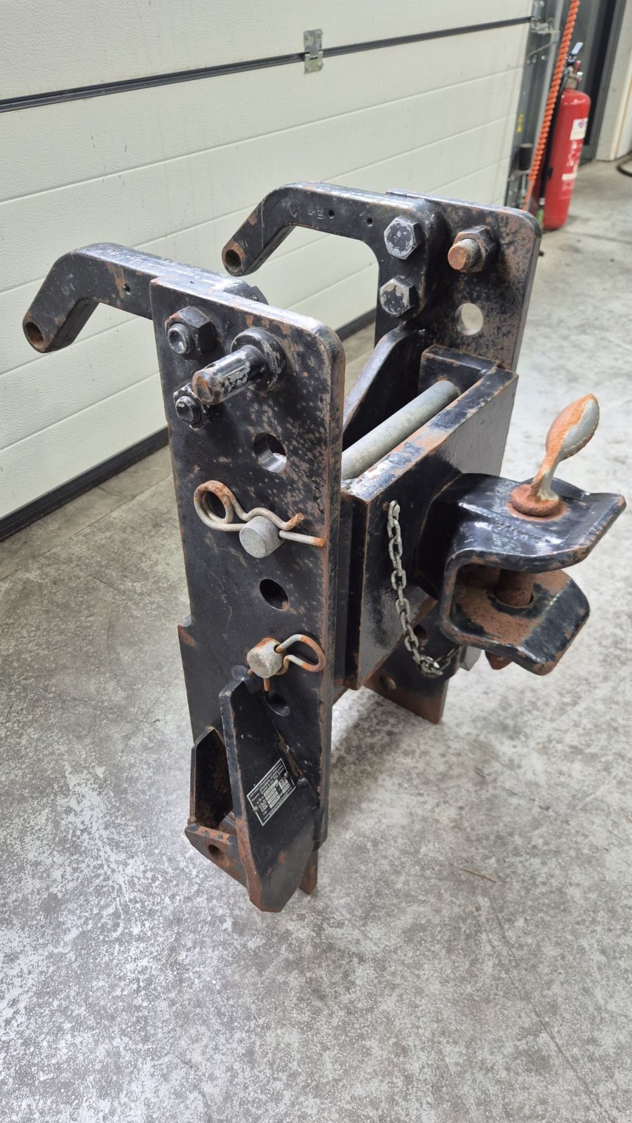 Sonstiges Traktorzubehör des Typs Sonstige Massey Ferguson Cramer Trekhaakslede trekhaakrail frame, Gebrauchtmaschine in Schoonebeek (Bild 2)