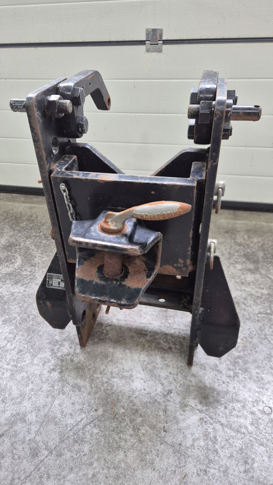 Sonstiges Traktorzubehör des Typs Sonstige Massey Ferguson Cramer Trekhaakslede trekhaakrail frame, Gebrauchtmaschine in Schoonebeek (Bild 1)