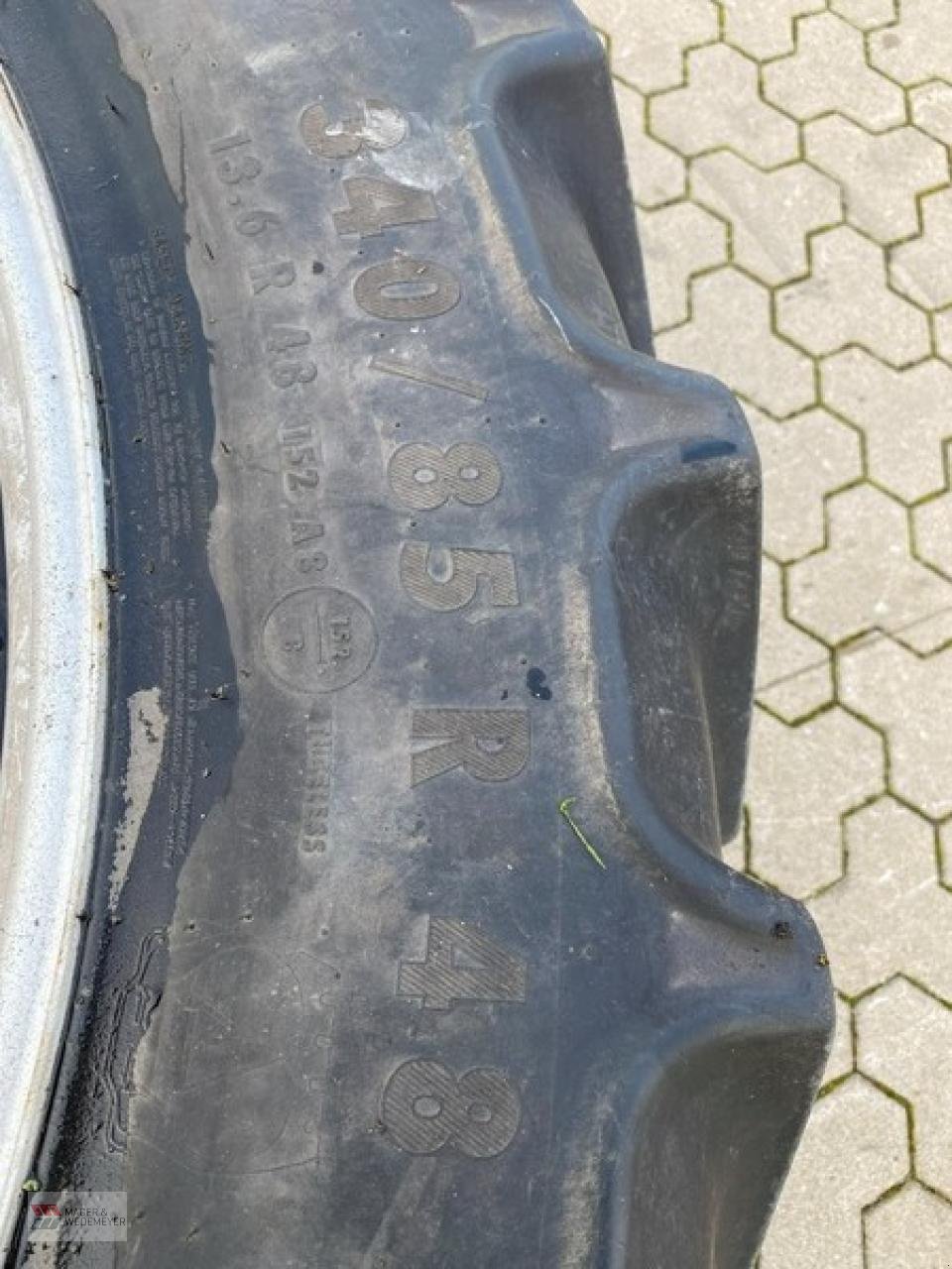 Sonstiges Traktorzubehör des Typs Sonstige MITAS PFLEGERÄDER ZUM CASE MAXXUM, Gebrauchtmaschine in Oyten (Bild 6)