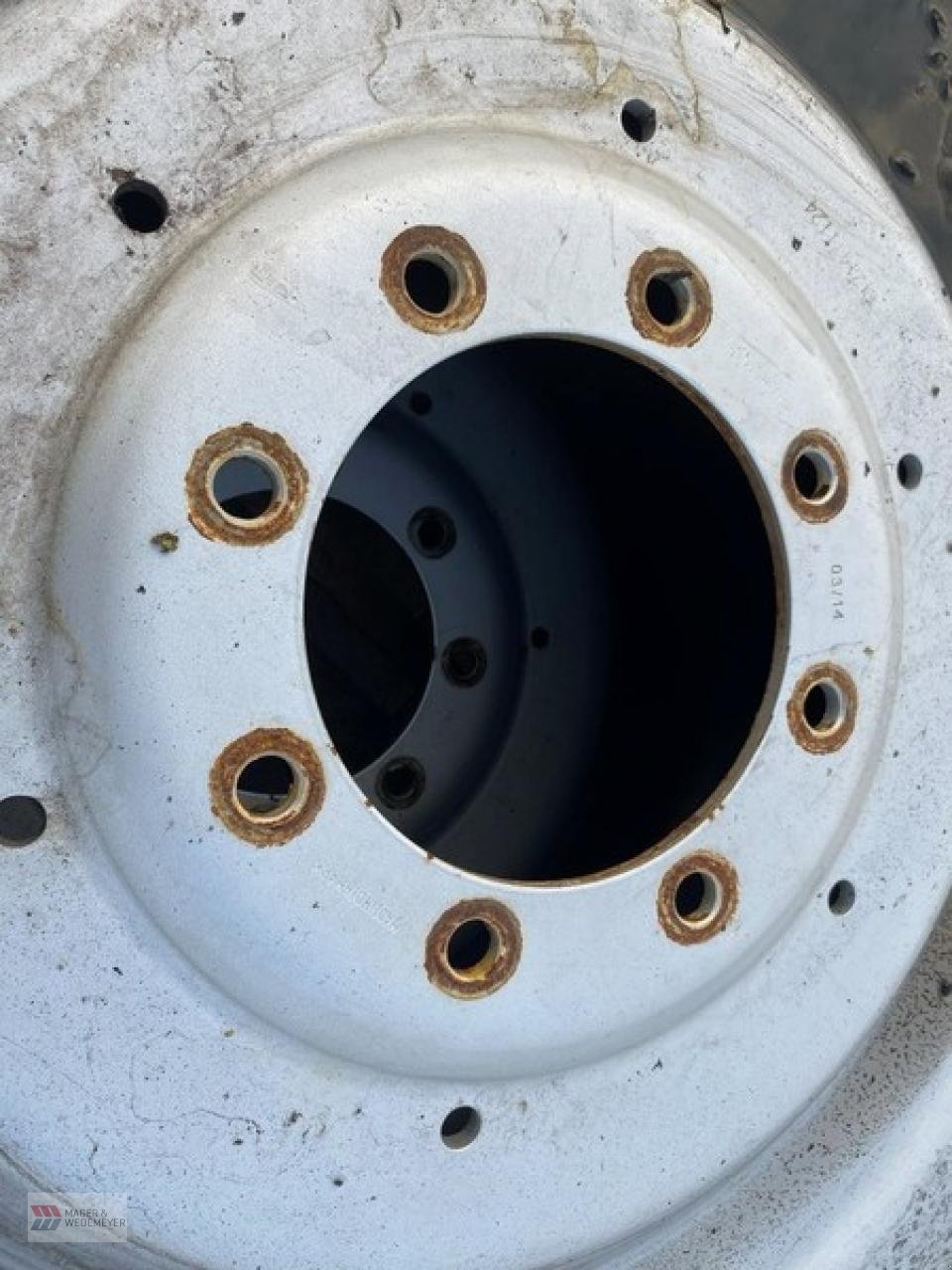 Sonstiges Traktorzubehör des Typs Sonstige MITAS PFLEGERÄDER ZUM CASE MAXXUM, Gebrauchtmaschine in Oyten (Bild 8)