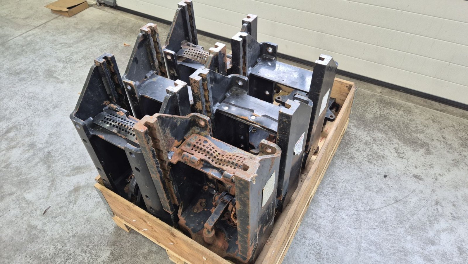 Sonstiges Traktorzubehör typu Sonstige New Holland Sauermann Case-IH Trekhaakslede trekhaakrail frame, Gebrauchtmaschine v Schoonebeek (Obrázek 1)