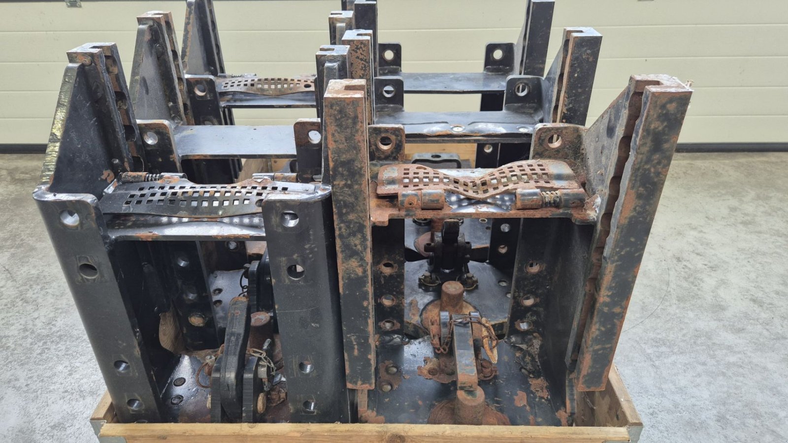 Sonstiges Traktorzubehör typu Sonstige New Holland Sauermann Case-IH Trekhaakslede trekhaakrail frame, Gebrauchtmaschine v Schoonebeek (Obrázek 2)