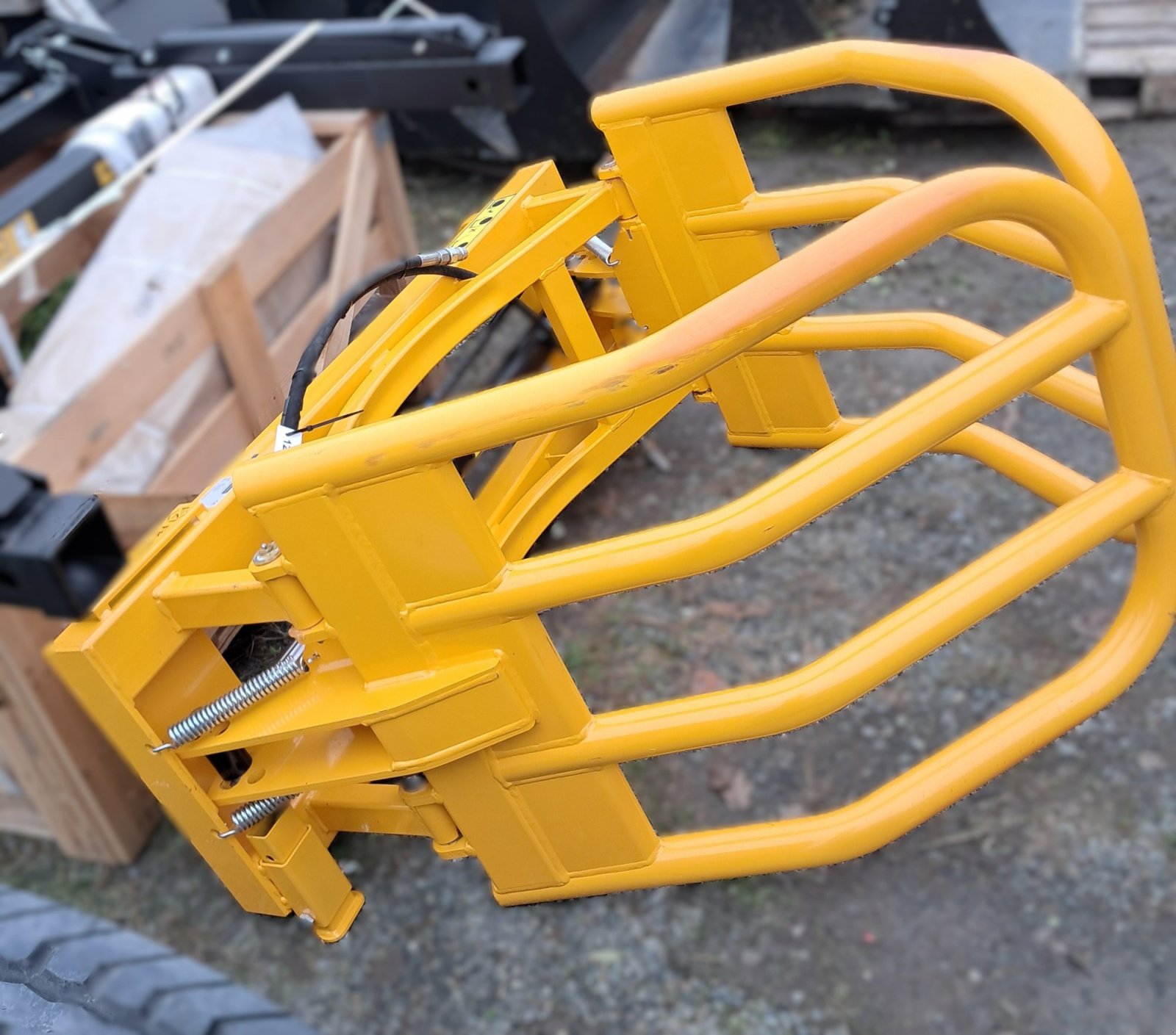 Sonstiges Traktorzubehör типа Sonstige Rundballenzange, Gebrauchtmaschine в Strem (Фотография 1)