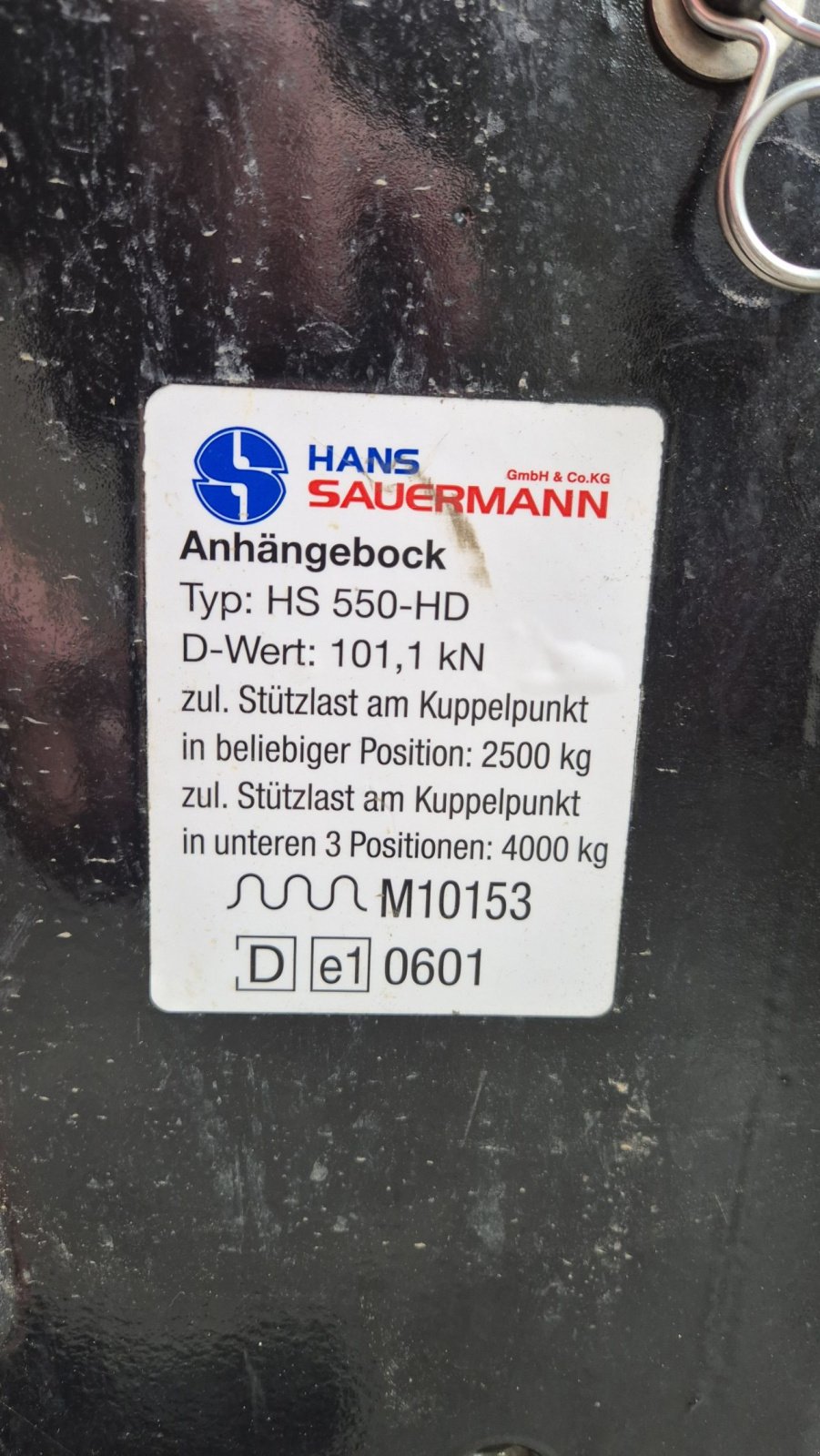 Sonstiges Traktorzubehör typu Sonstige Sauermann New Holland Case-IH Trekhaakslede trekhaakrail frame, Gebrauchtmaschine v Schoonebeek (Obrázek 5)