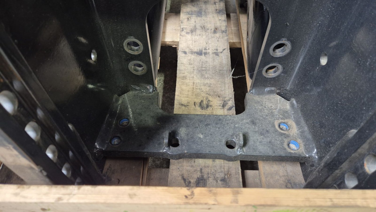 Sonstiges Traktorzubehör typu Sonstige Sauermann New Holland Case-IH Trekhaakslede trekhaakrail frame, Gebrauchtmaschine v Schoonebeek (Obrázek 4)