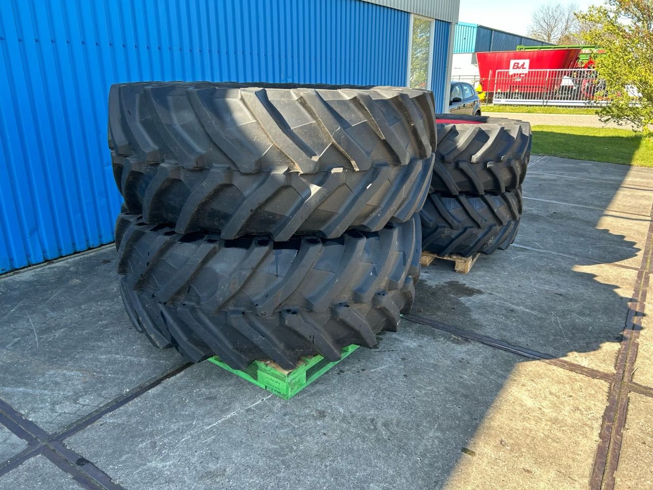 Sonstiges Traktorzubehör des Typs Sonstige Trelleborg-Fendt Complete wielen, Gebrauchtmaschine in Joure (Bild 2)