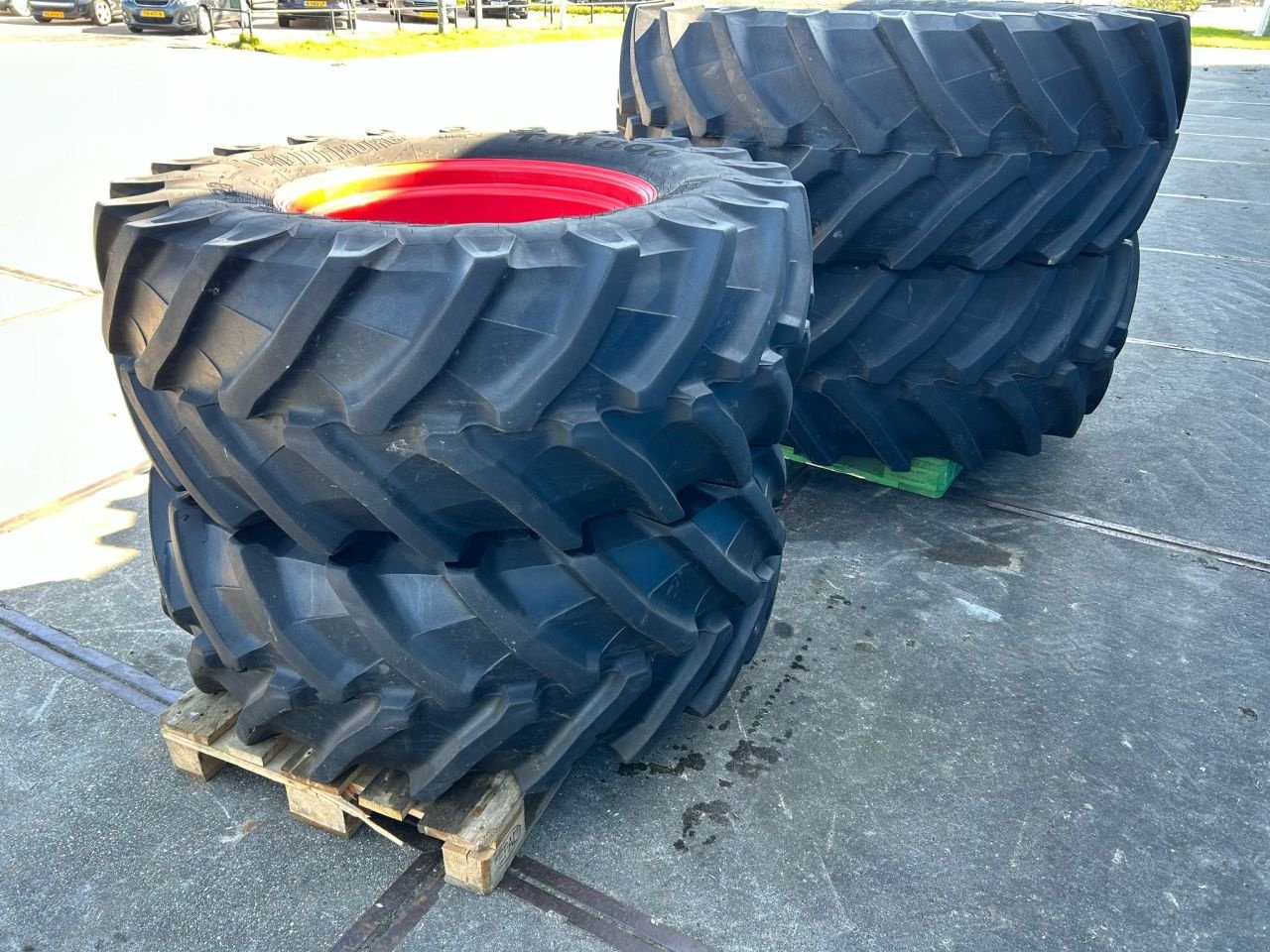 Sonstiges Traktorzubehör des Typs Sonstige Trelleborg-Fendt Complete wielen, Gebrauchtmaschine in Joure (Bild 3)