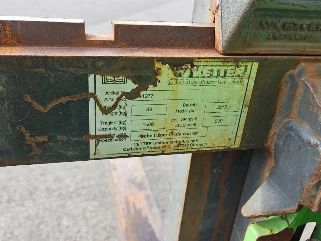 Sonstiges Traktorzubehör типа Sonstige Vetter Palletlepels 110cm, Gebrauchtmaschine в BENNEKOM (Фотография 7)