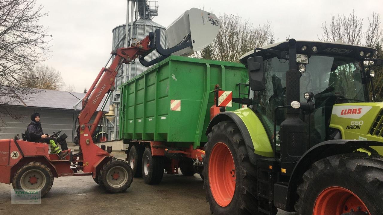 Sonstiges Traktorzubehör des Typs Sonstige Volumen-Hochkippschaufel mit Euroaufnahme, versch. Breiten, Neumaschine in Geiselhöring (Bild 2)