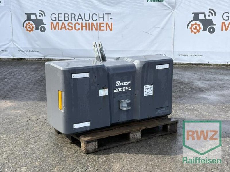 Sonstiges Traktorzubehör za tip Suer Frontgewicht 2000 kg, Gebrauchtmaschine u Kruft (Slika 1)