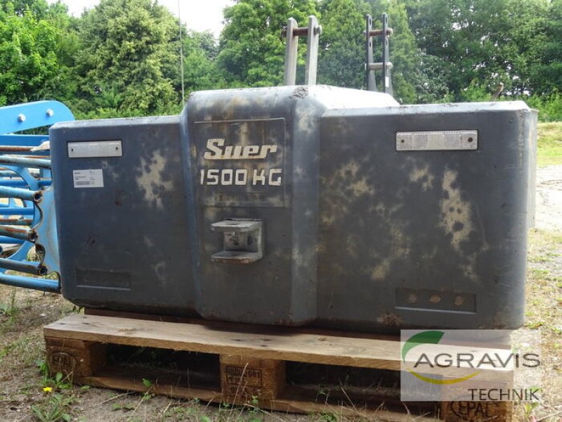 Sonstiges Traktorzubehör des Typs Suer SUER FRONTGEWICHT 1500KG, Gebrauchtmaschine in Uelzen (Bild 1)