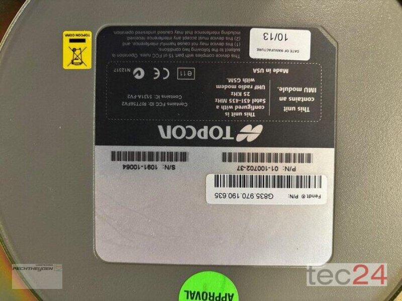 Sonstiges Traktorzubehör des Typs Topcon RTK - Lenksystem, Gebrauchtmaschine in Wegberg (Bild 3)