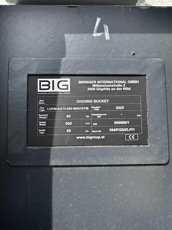 Sonstiges Zubehör tip Big Dutchman Tieflöffel 60cm mit MS01 Symblock Aufnahme, Neumaschine in Göpfritz an der Wild (Poză 5)