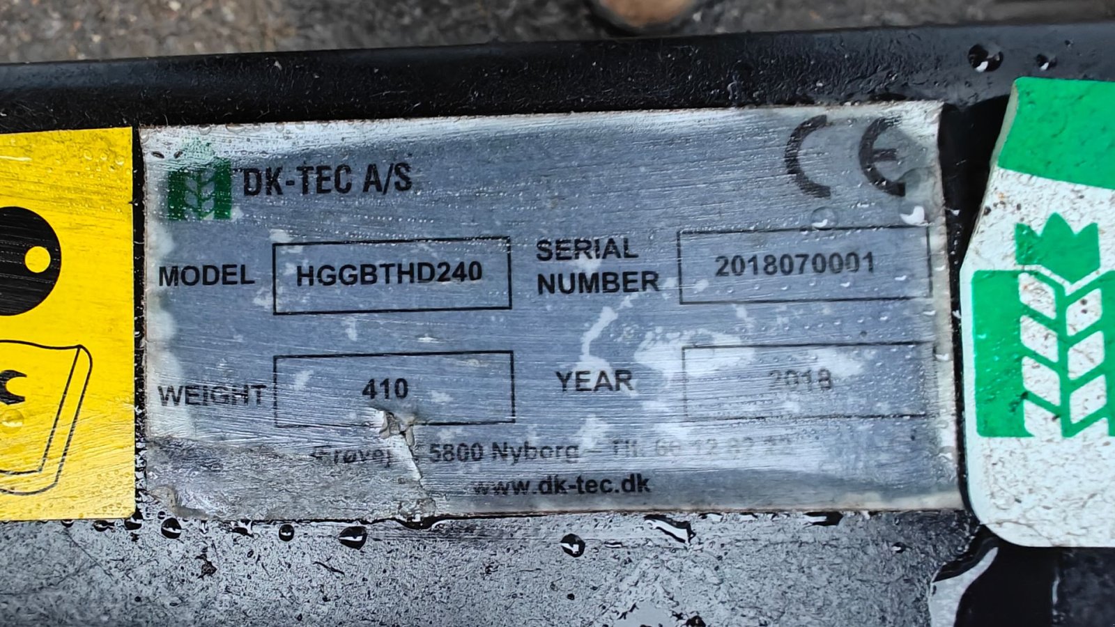 Sonstiges Zubehör tip Dorn Tec HGGBTHD240 SOM NY, Gebrauchtmaschine in Holstebro (Poză 7)