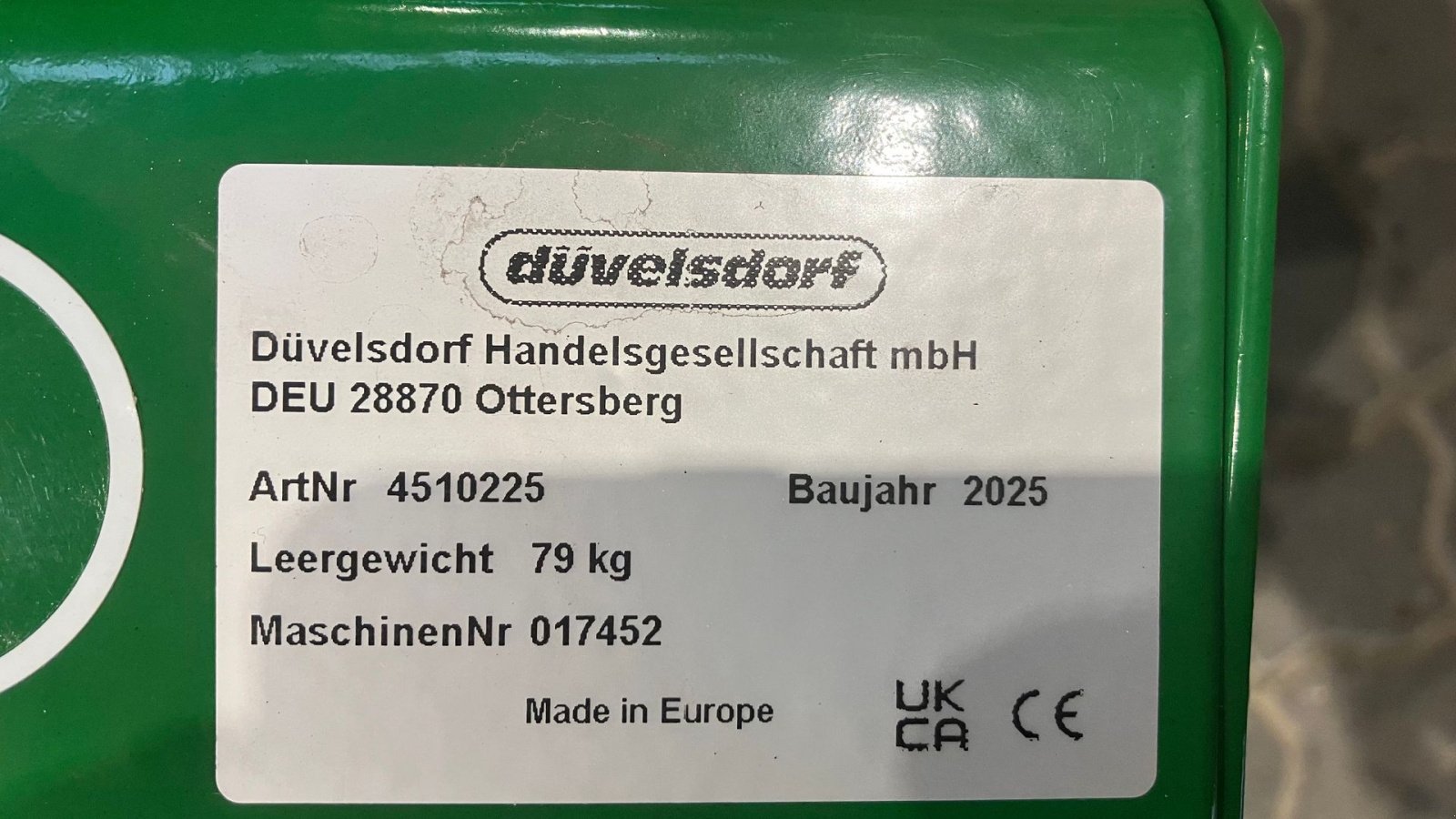 Sonstiges Zubehör typu Düvelsdorf Kost til pallegafler, 225 cm, Gebrauchtmaschine v Spøttrup (Obrázek 5)