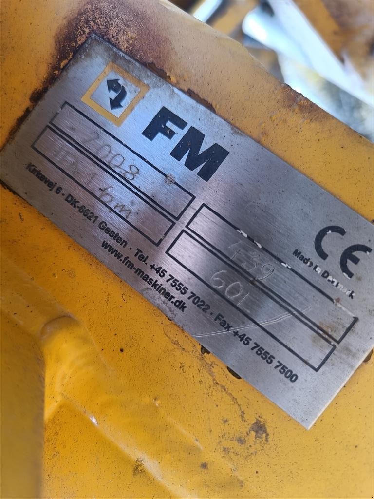 Sonstiges Zubehör typu FM Gru hydraulisk kost, Gebrauchtmaschine w Egtved (Zdjęcie 7)