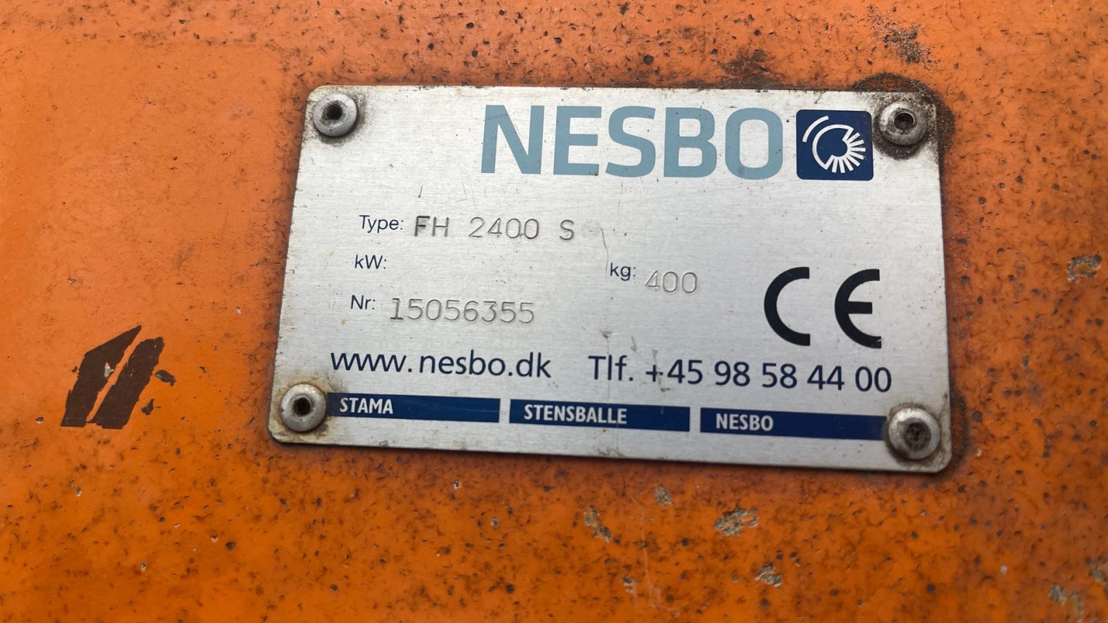 Sonstiges Zubehör typu Sonstige FH 2400 S Hydraulisk, Gebrauchtmaschine v Rødekro (Obrázek 6)