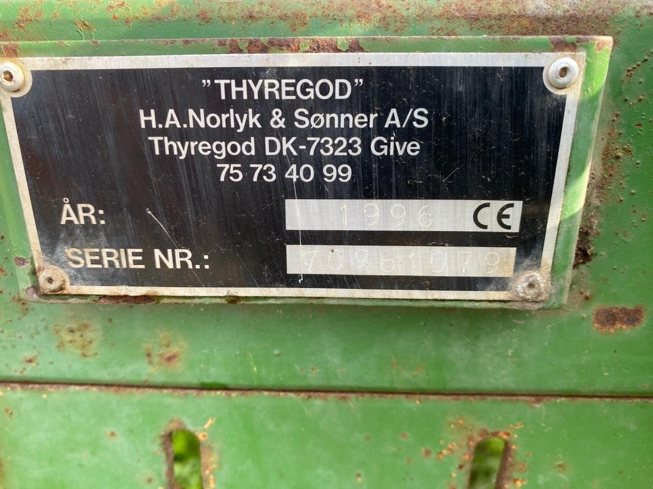 Sonstiges Zubehör типа Thyregod 2300, Gebrauchtmaschine в Suldrup (Фотография 4)