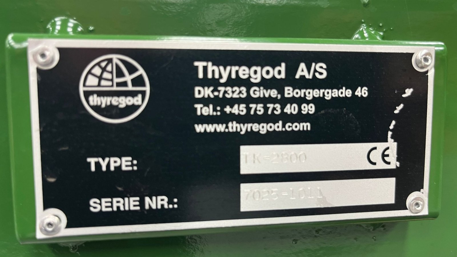 Sonstiges Zubehör του τύπου Thyregod TK 2800 med nylon børster og hydraulisk sving. brede 2800 og feje brede 2500, Gebrauchtmaschine σε Lintrup (Φωτογραφία 13)