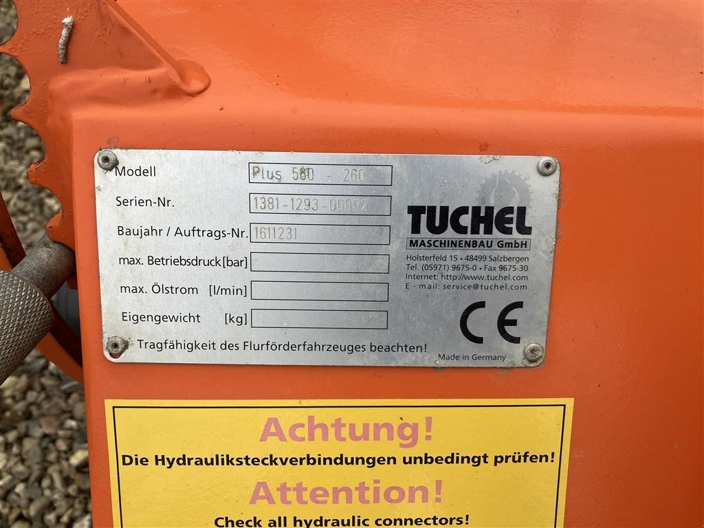 Sonstiges Zubehör typu Tuchel 560 Plus, Gebrauchtmaschine v Aulum (Obrázek 5)