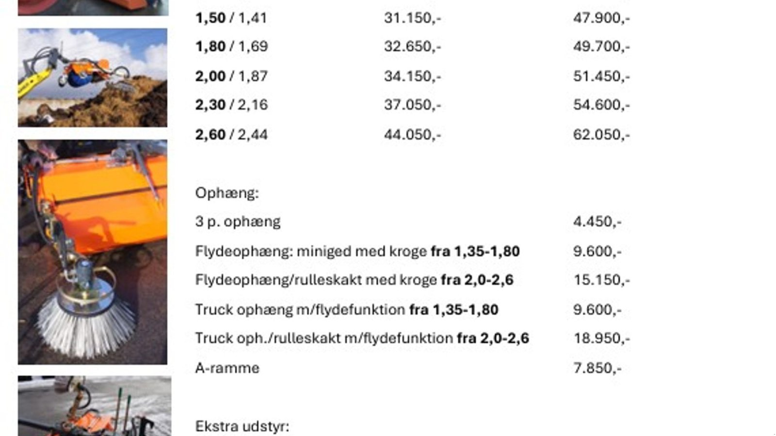 Sonstiges Zubehör des Typs Tuchel Plus Pro 590 135-260 cm., Gebrauchtmaschine in Vrå (Bild 16)