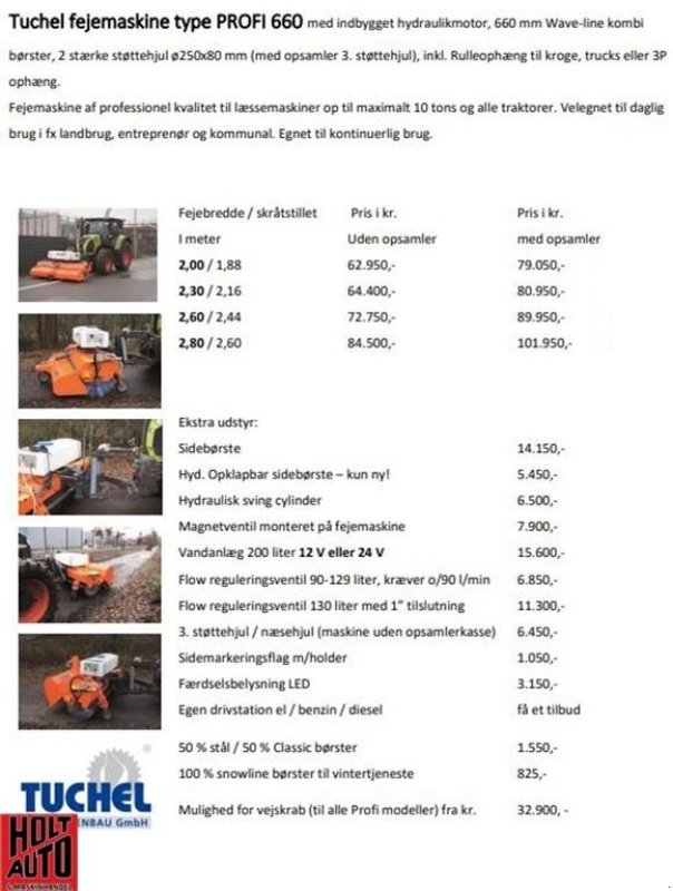 Sonstiges Zubehör a típus Tuchel Profi 660 200 cm, Gebrauchtmaschine ekkor: Vrå (Kép 6)