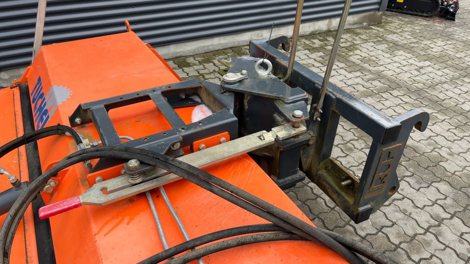 Sonstiges Zubehör tip Tuchel Profi 660 230cm hydraulisk kost med opsamler (volvo l30 fæste), Gebrauchtmaschine in Rønnede (Poză 10)