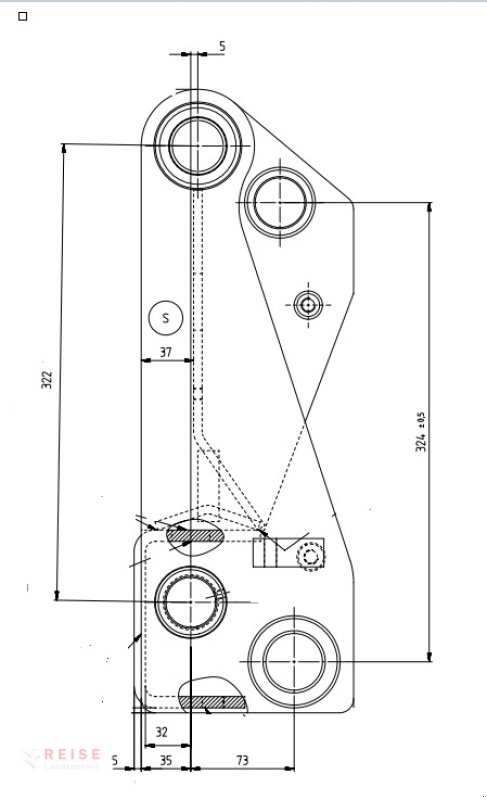 Sonstiges Zubehör des Typs Weidemann  Schnellwechsleaufnahme Weidemann, Gebrauchtmaschine in Lippetal / Herzfeld (Bild 4)