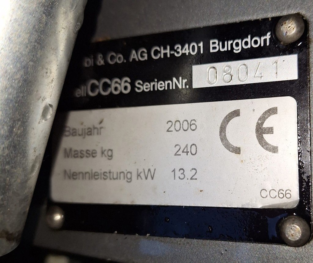 Sonstiges типа Aebi CC 66, Gebrauchtmaschine в Susten (Фотография 6)