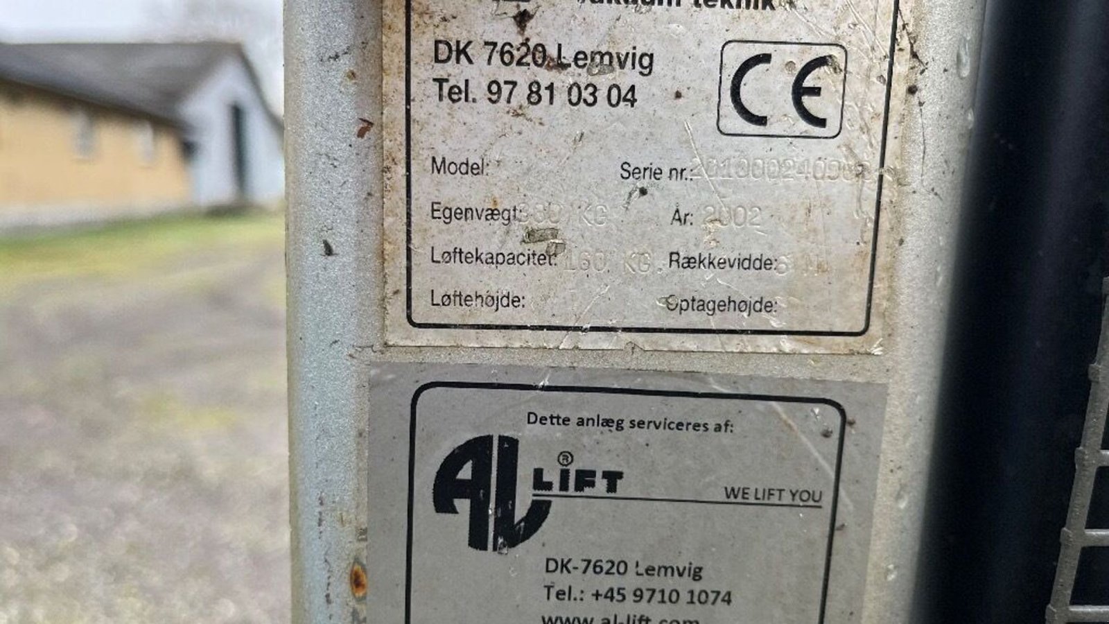 Sonstiges za tip Al-KO Vacum fliselægger, Gebrauchtmaschine u Rødovre (Slika 4)