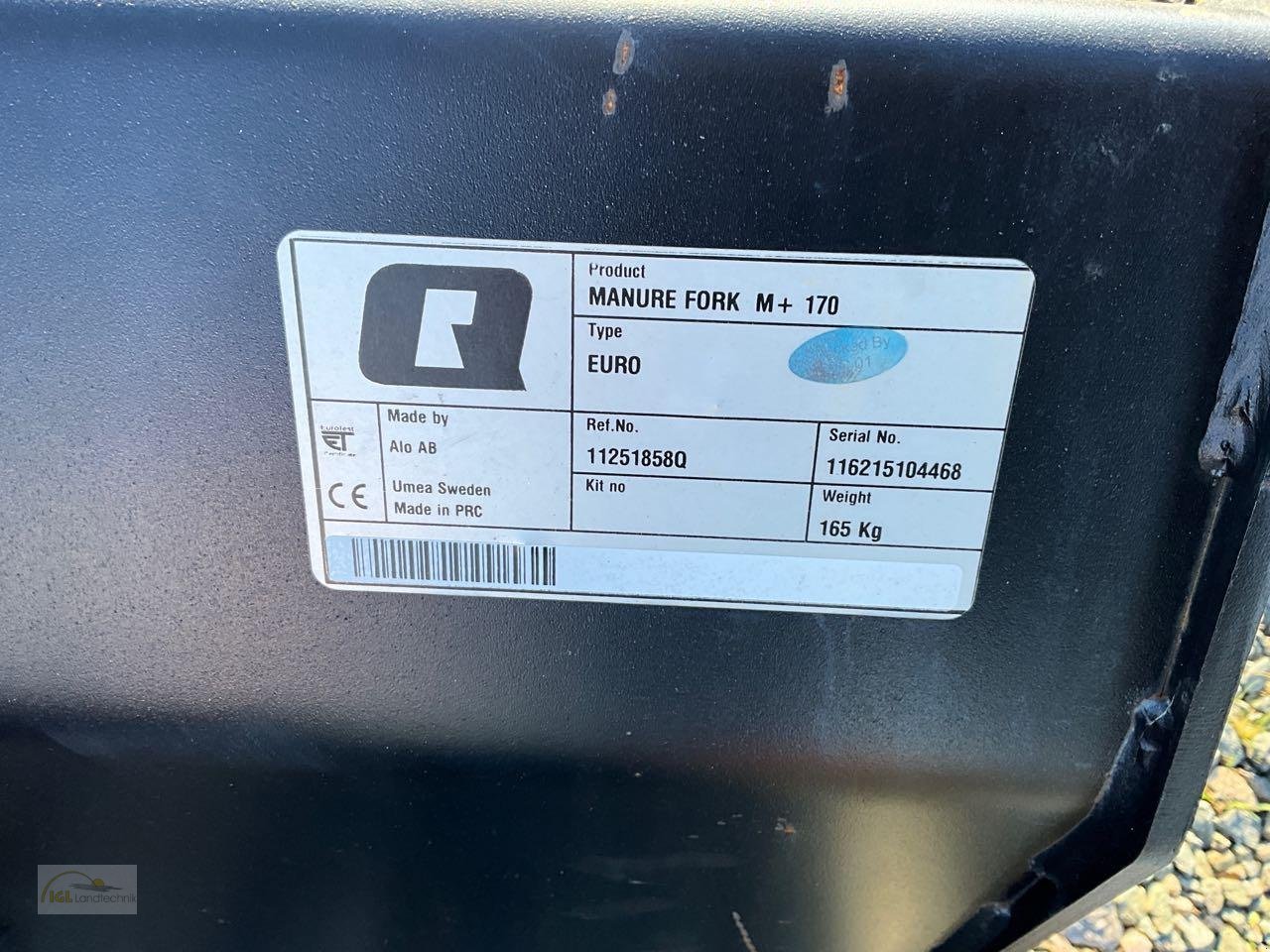 Sonstiges des Typs Alö 170 Euro, Neumaschine in Pfreimd (Bild 3)