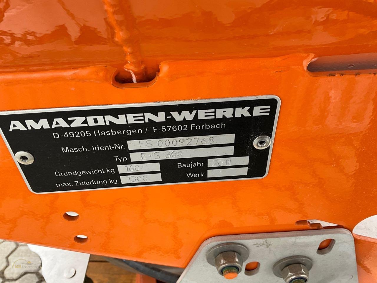 Sonstiges типа Amazone E+S 300 orange, Gebrauchtmaschine в Pfreimd (Фотография 6)