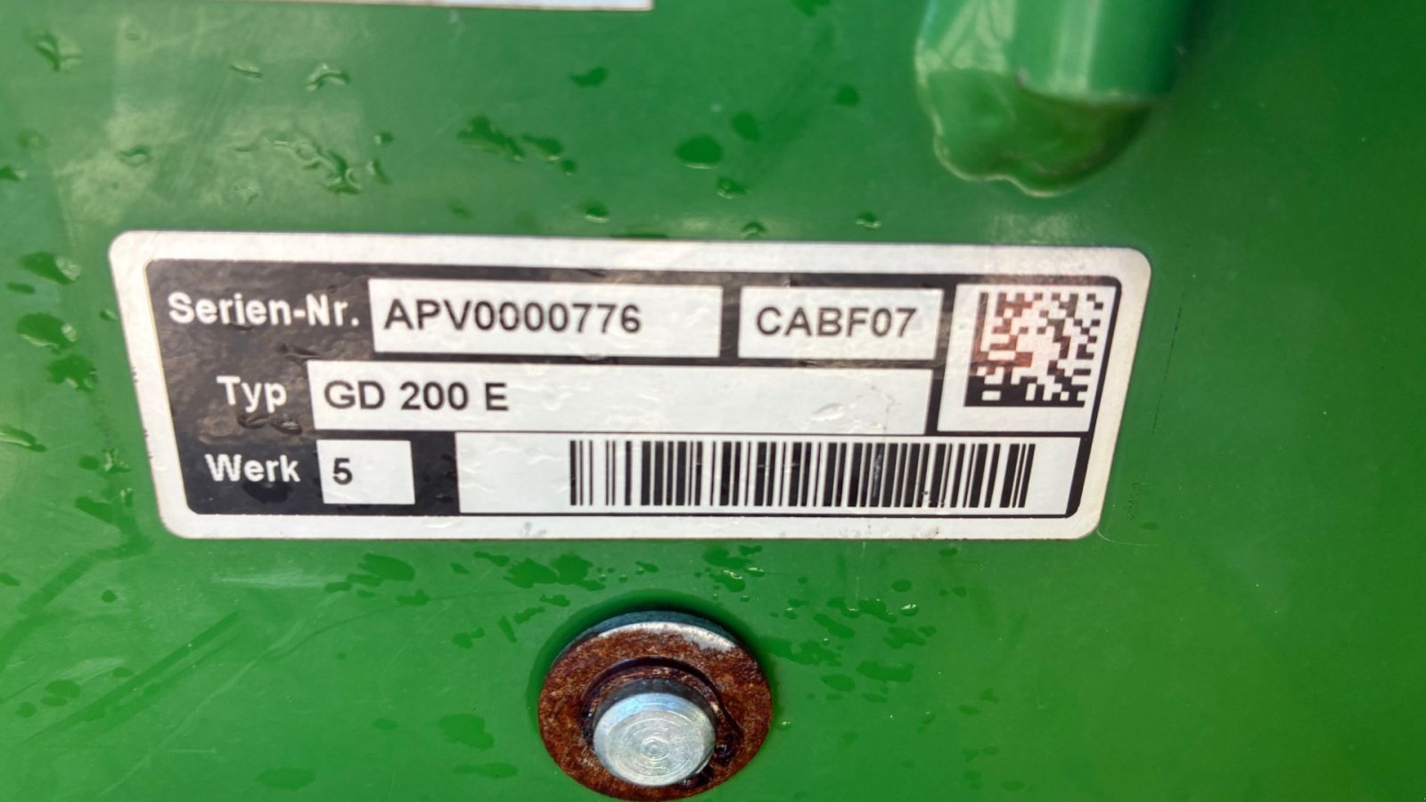 Sonstiges typu Amazone Green Drill 200E, Gebrauchtmaschine v Store Heddinge (Obrázek 3)