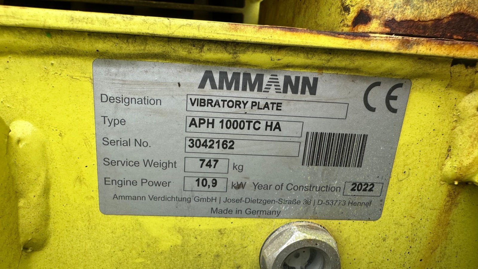 Sonstiges of the type Ammann APH1000TC HA, Gebrauchtmaschine in Horsens (Picture 3)