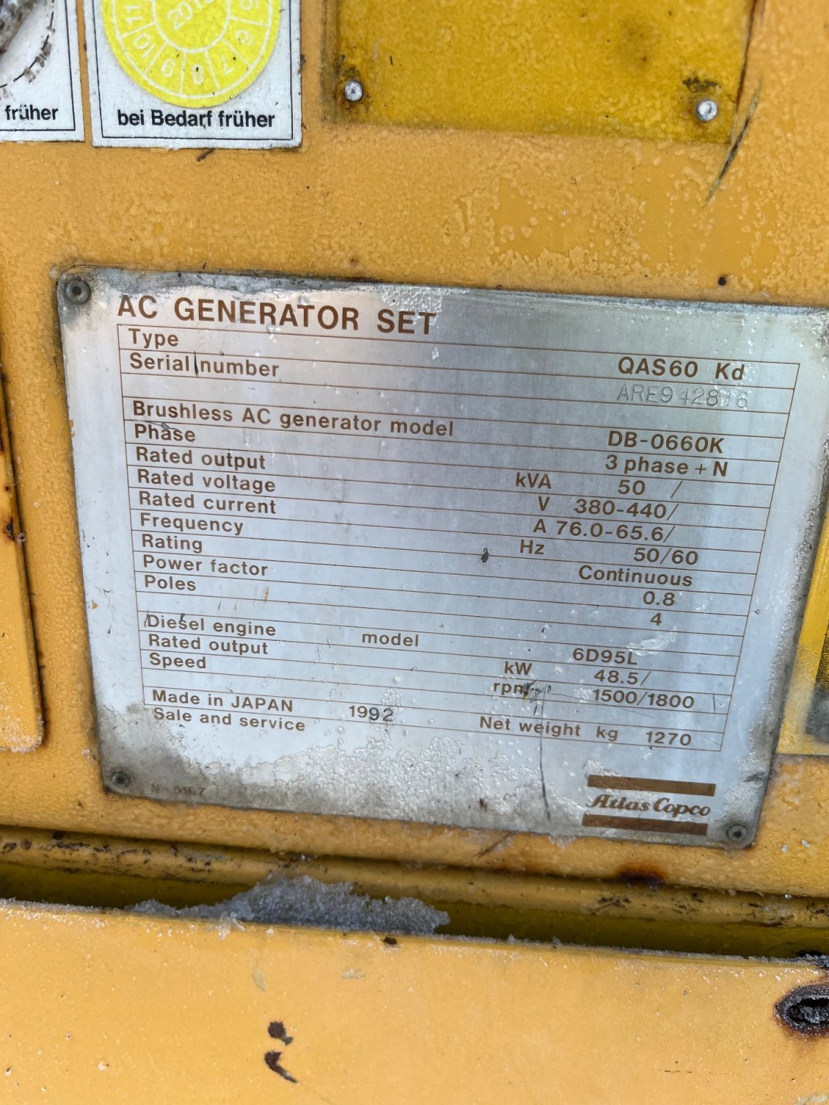 Sonstiges typu Atlas Copco QAS 60, Gebrauchtmaschine v sattledt (Obrázek 6)