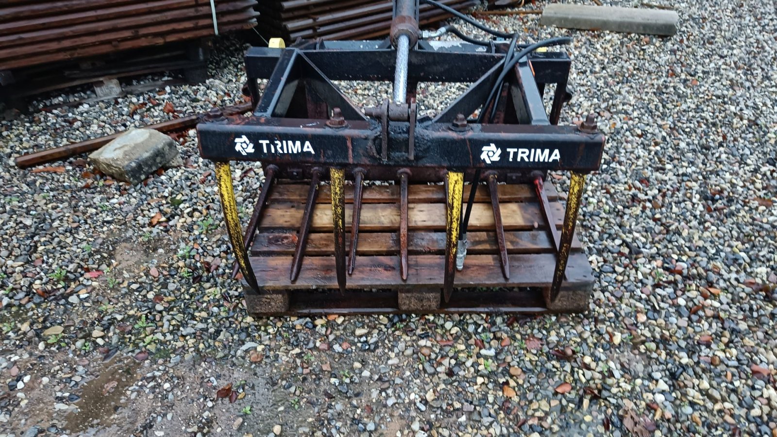 Sonstiges van het type Baas Trima overfaldsgreb har siddet på en Uniloader, Gebrauchtmaschine in Egtved (Foto 4)