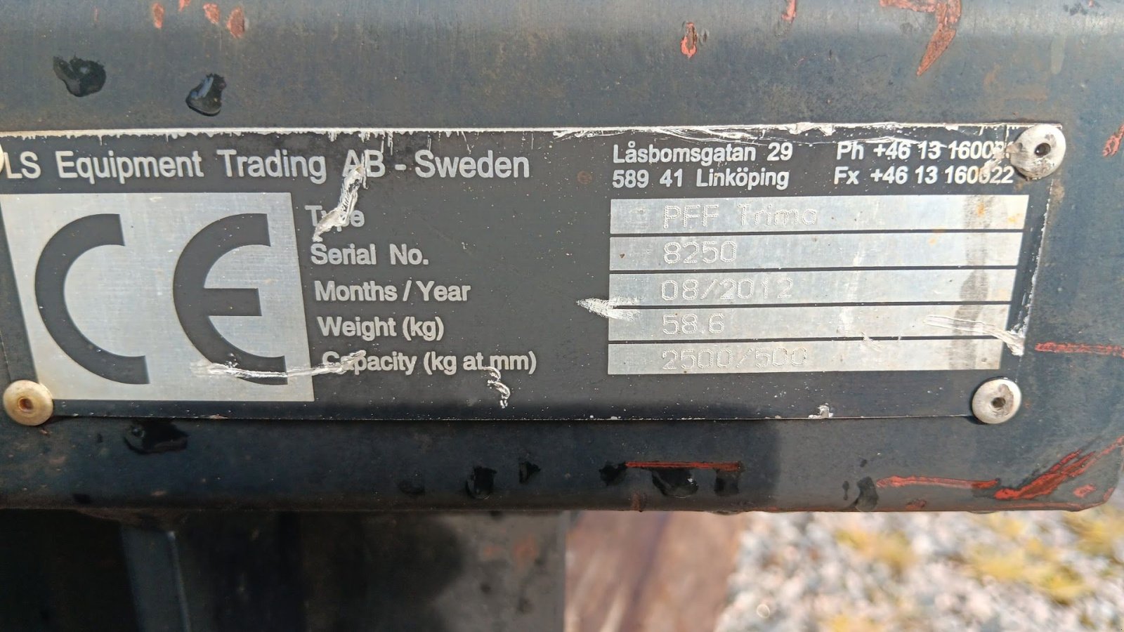 Sonstiges typu Baas Trima Pallegafler 2.5 tons, Gebrauchtmaschine v Thisted (Obrázek 3)