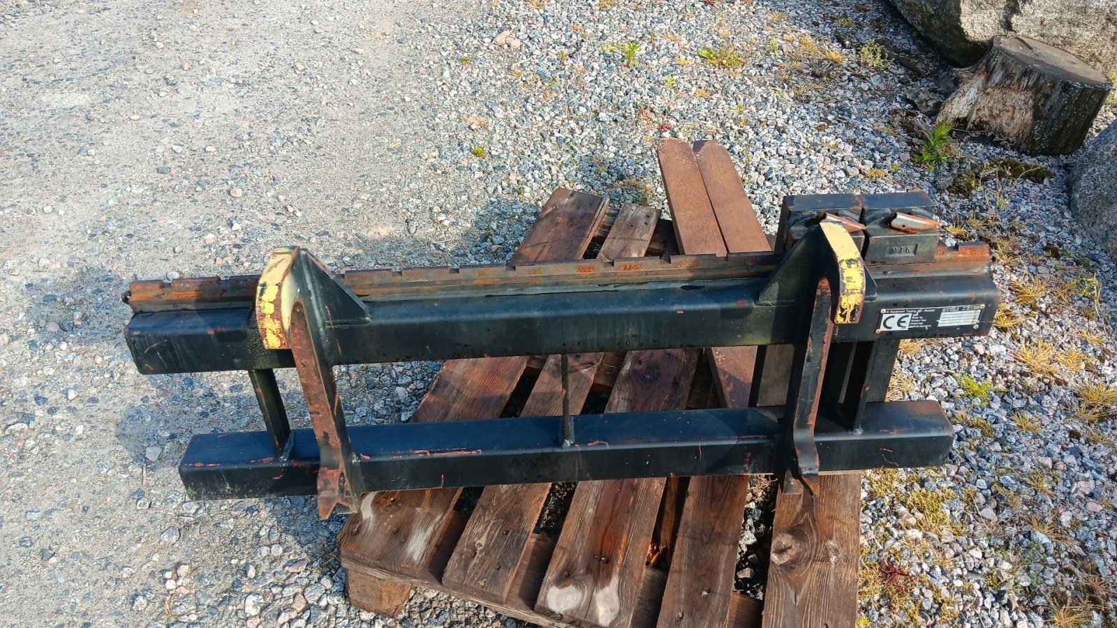 Sonstiges typu Baas Trima Pallegafler 2.5 tons, Gebrauchtmaschine v Thisted (Obrázek 2)