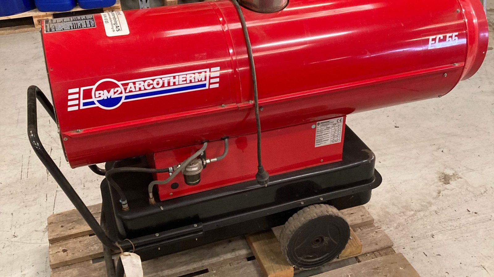 Sonstiges des Typs Biemmedue+Warmlufterzeuger EC 55, Gebrauchtmaschine in Søllested (Bild 2)