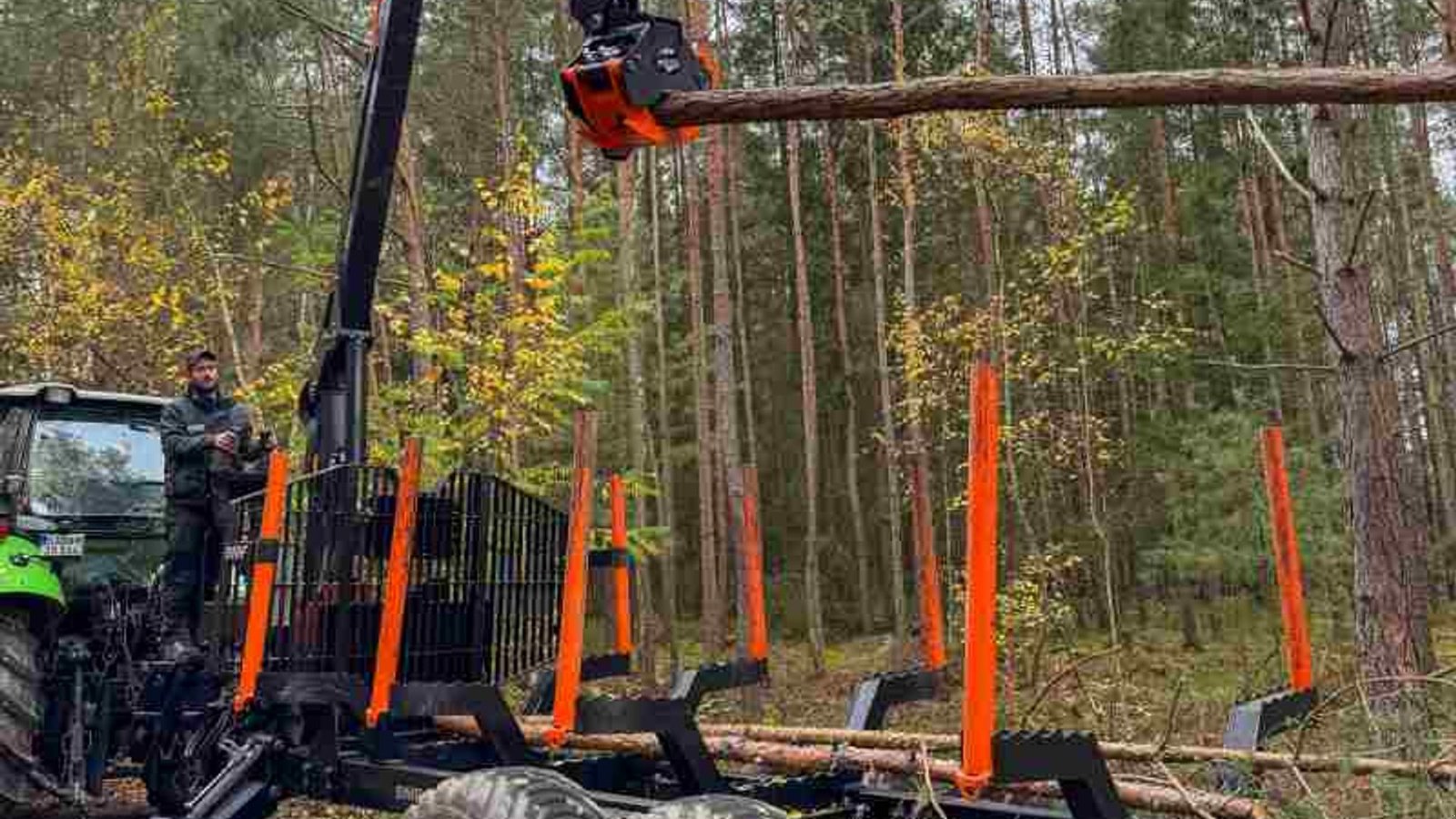 Sonstiges des Typs BMF fældegrab til skovvogn, Gebrauchtmaschine in Fredericia (Bild 3)