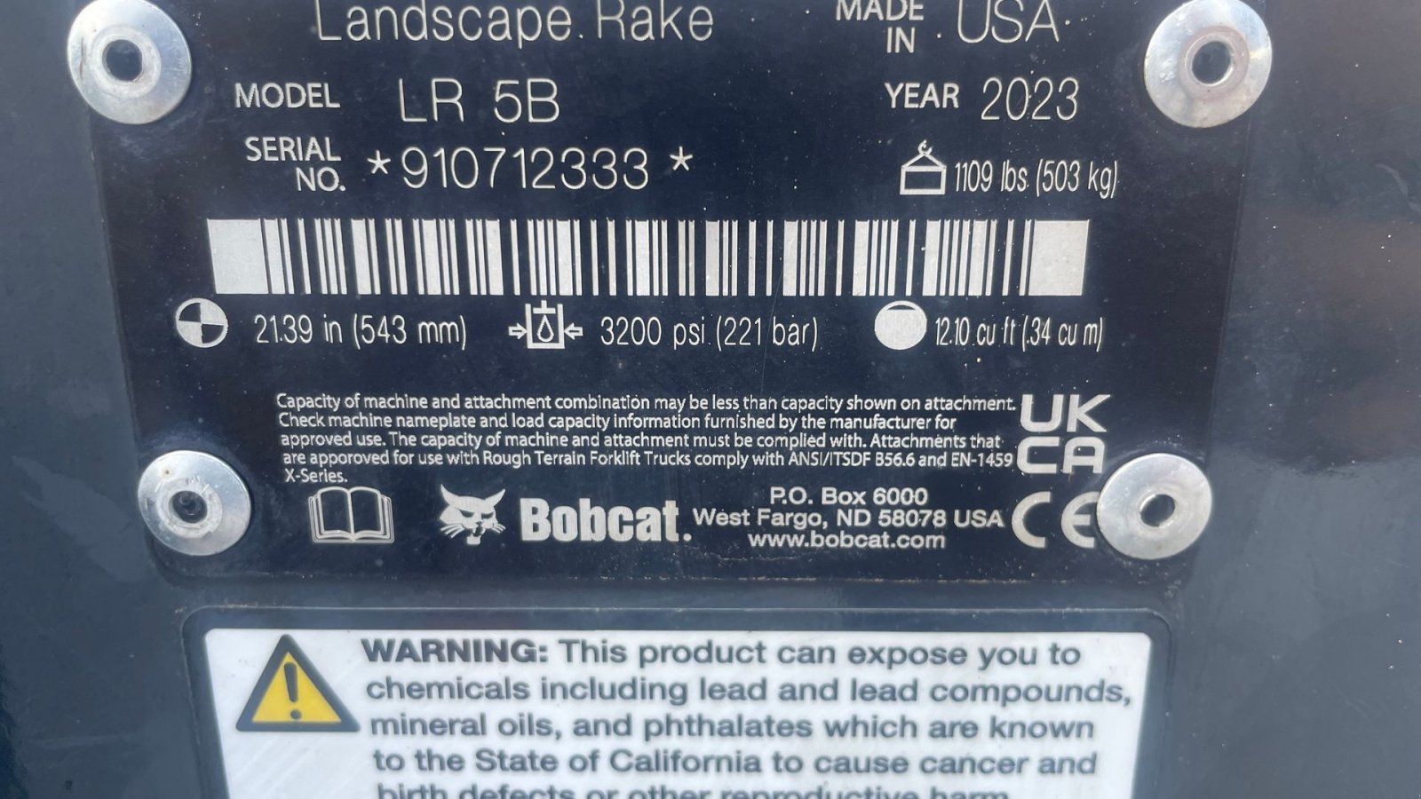 Sonstiges of the type Bobcat Landscapes rake, Gebrauchtmaschine in Holstebro (Picture 6)