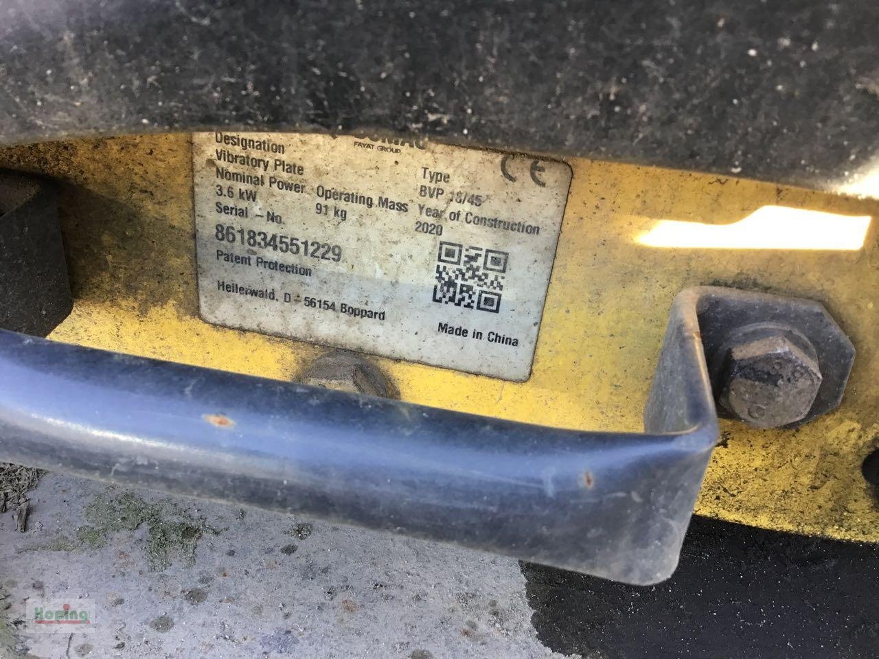 Sonstiges a típus Bomag BVP 18/45, Gebrauchtmaschine ekkor: Bakum (Kép 5)