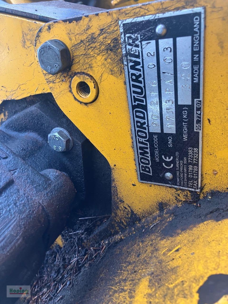 Sonstiges of the type Bomford Turner, Gebrauchtmaschine in Bakum (Picture 18)