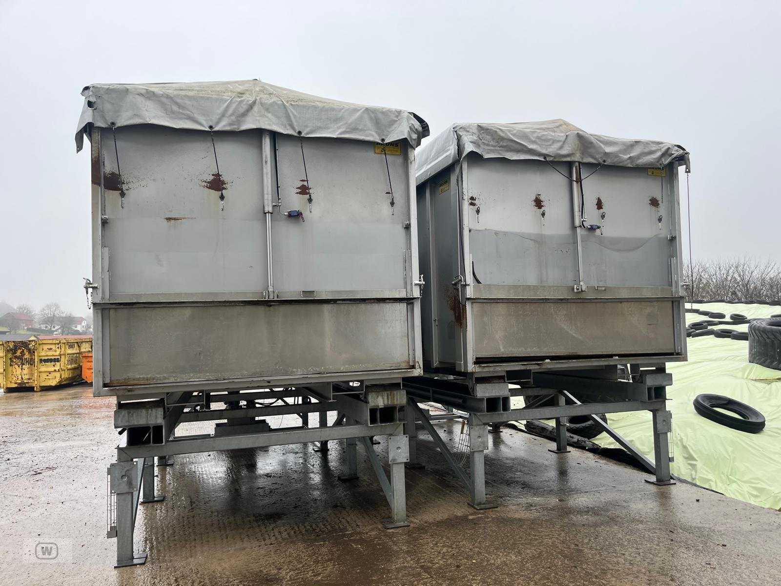 Sonstiges Türe ait Bruns Schubbodencontainer, Gebrauchtmaschine içinde Zell an der Pram (resim 1)