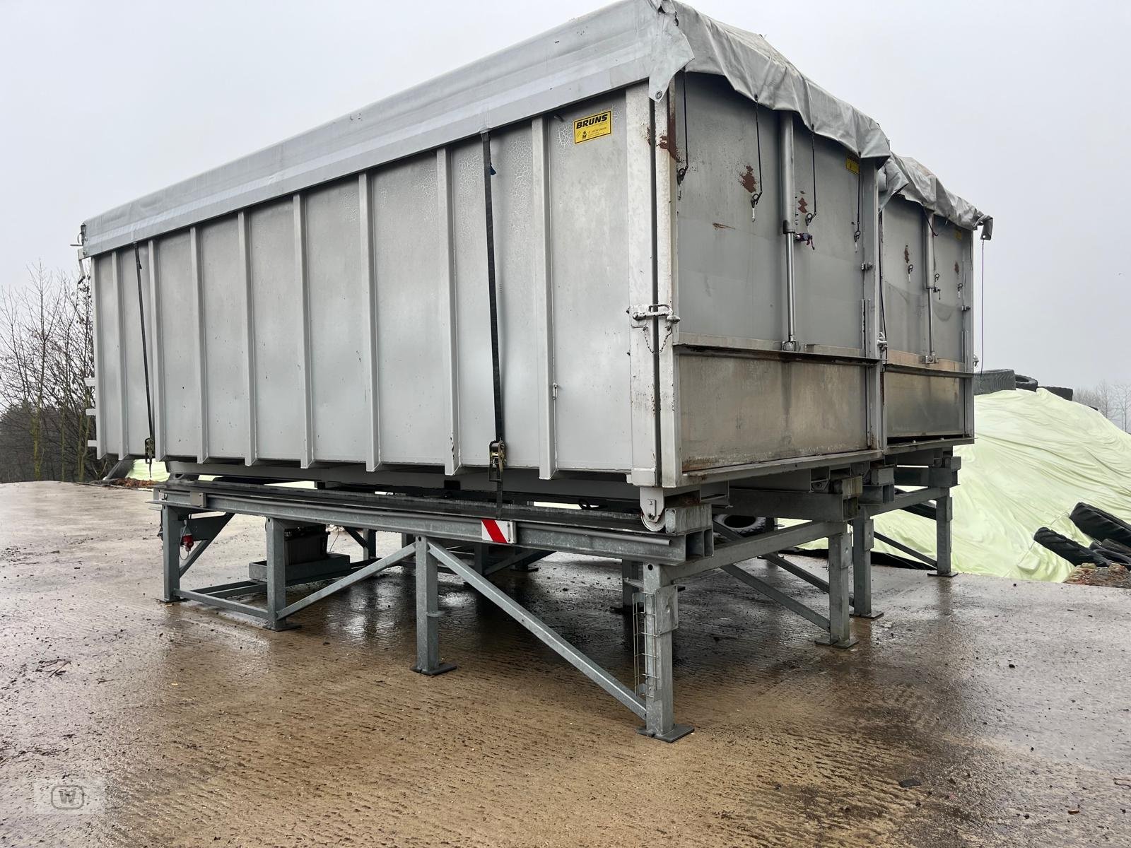 Sonstiges Türe ait Bruns Schubbodencontainer, Gebrauchtmaschine içinde Zell an der Pram (resim 2)