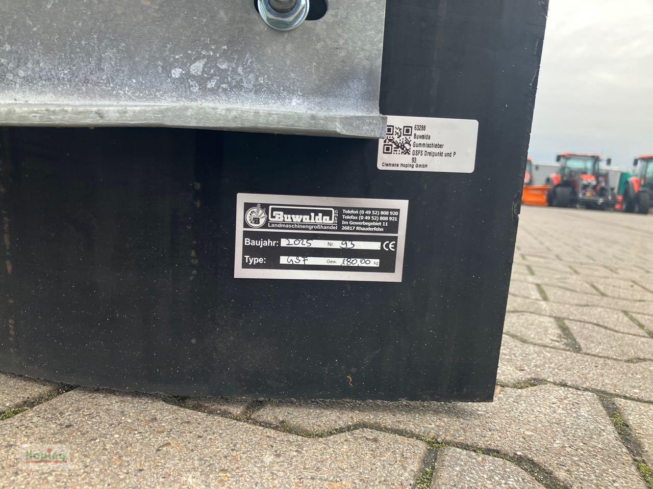 Sonstiges типа Buwalda GSFS Dreipunkt und Palettengabel 2,60m, Neumaschine в Bakum (Фотография 7)