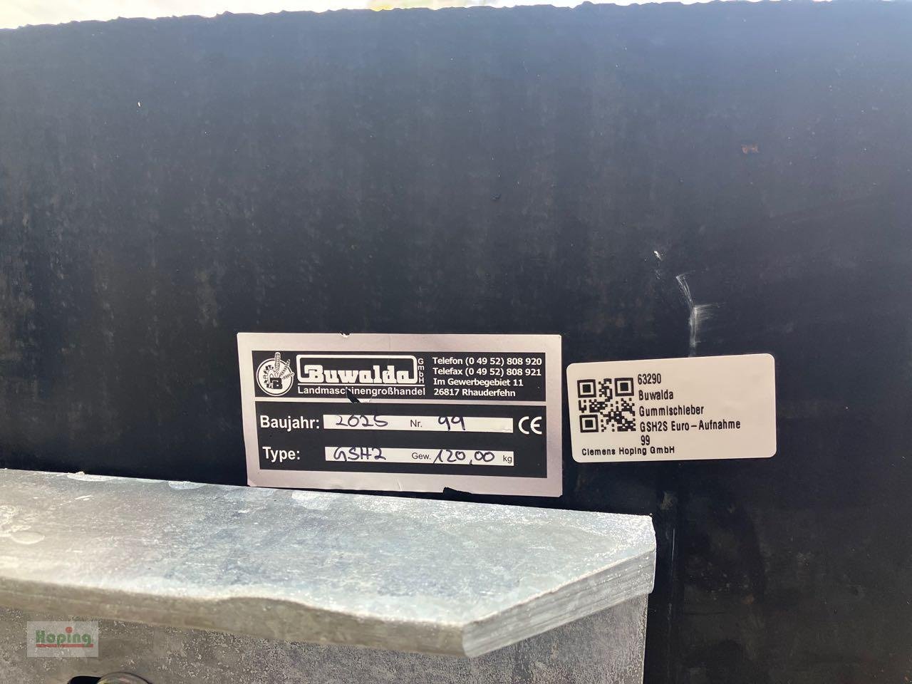 Sonstiges του τύπου Buwalda GSH2S Euro-Aufnahme 1,50m, Neumaschine σε Bakum (Φωτογραφία 6)