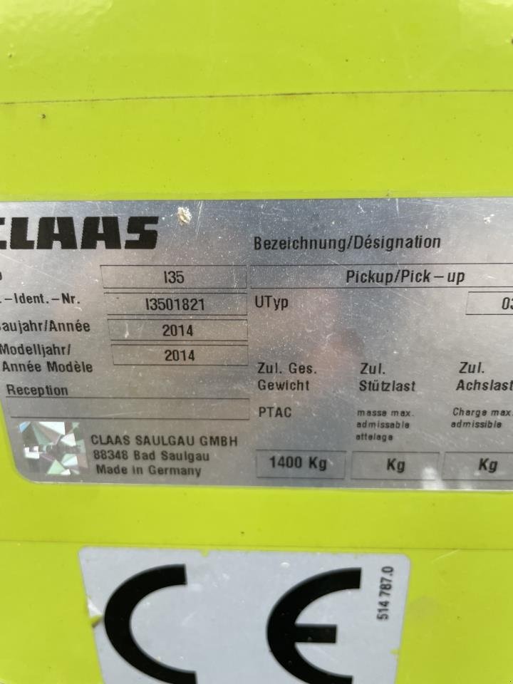 Sonstiges типа CLAAS PU 300 HD PROFI, Gebrauchtmaschine в Kolding (Фотография 3)